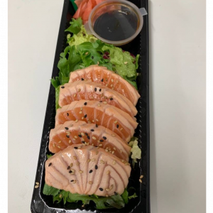 Seared Salmon Sashimi