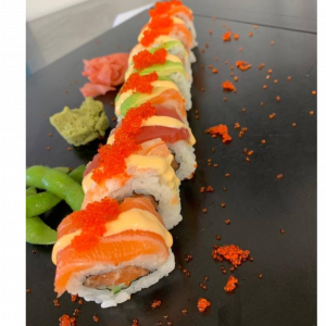 Spicy Rainbow Roll