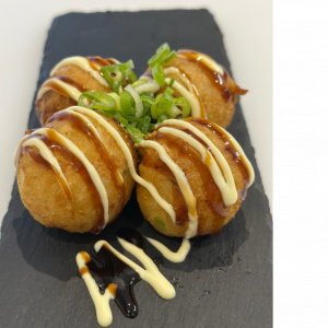 NEW!! Takoyaki (Octopus Balls) 4pcs