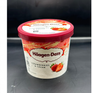 Haagen Dazs Strawberry & Cream(95ml)