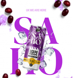 SAHO Grape Escape Vodka Mix 11.5%